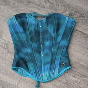 Lacemade Teal Corset